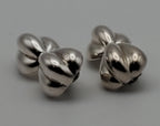Zina - Vintage Sterling Silver Clip-On Earrings