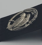 Coro - Vintage Sterling Silver Lovebirds Brooch