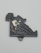 Vintage Sterling Silver Maryland State Charm