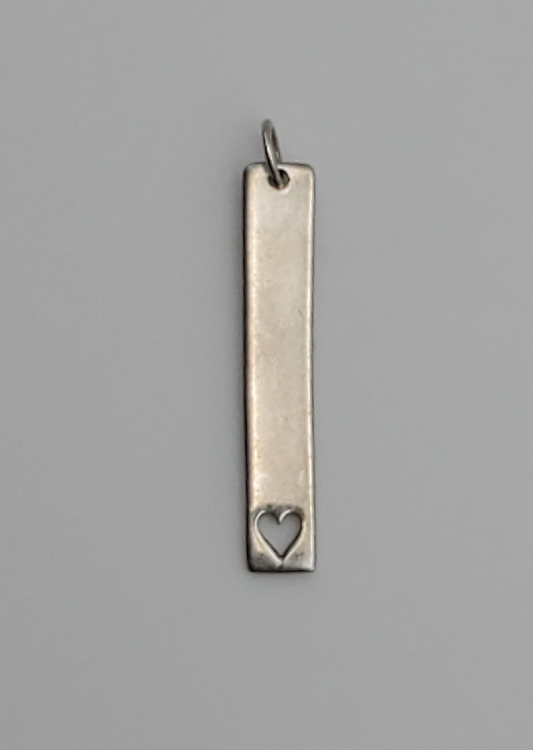 Vintage Sterling Silver Heart Pendant