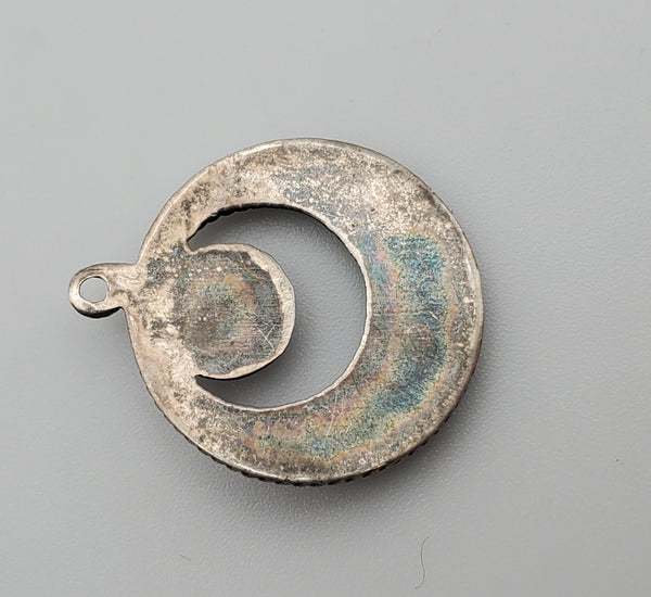 Vintage Handmade Sterling Silver Pendant