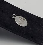 Vintage Sterling Silver Engraved Commemorative Monogram Pendant