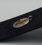 Vintage Sterling Silver and Gold Tone 'Om' Symbol Pendant