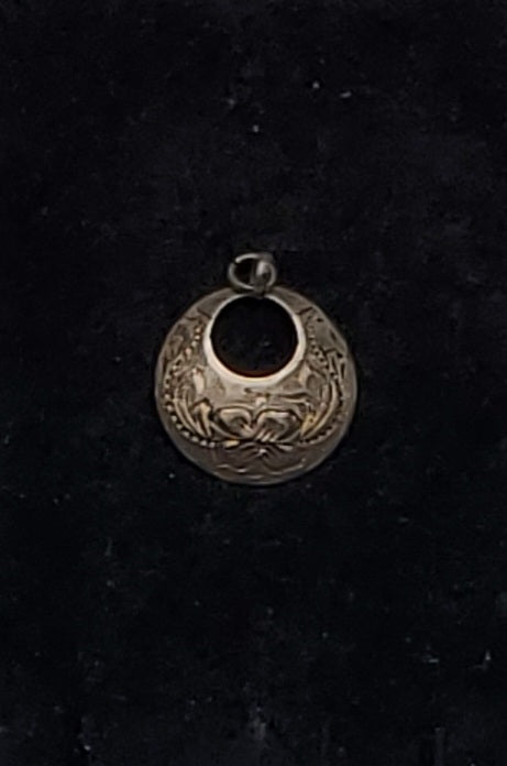 Vintage Handmade Sterling Silver Pendant