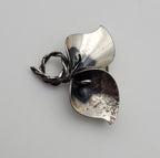 Jewelart - Vintage Sterling Silver Calla Lilies Brooch