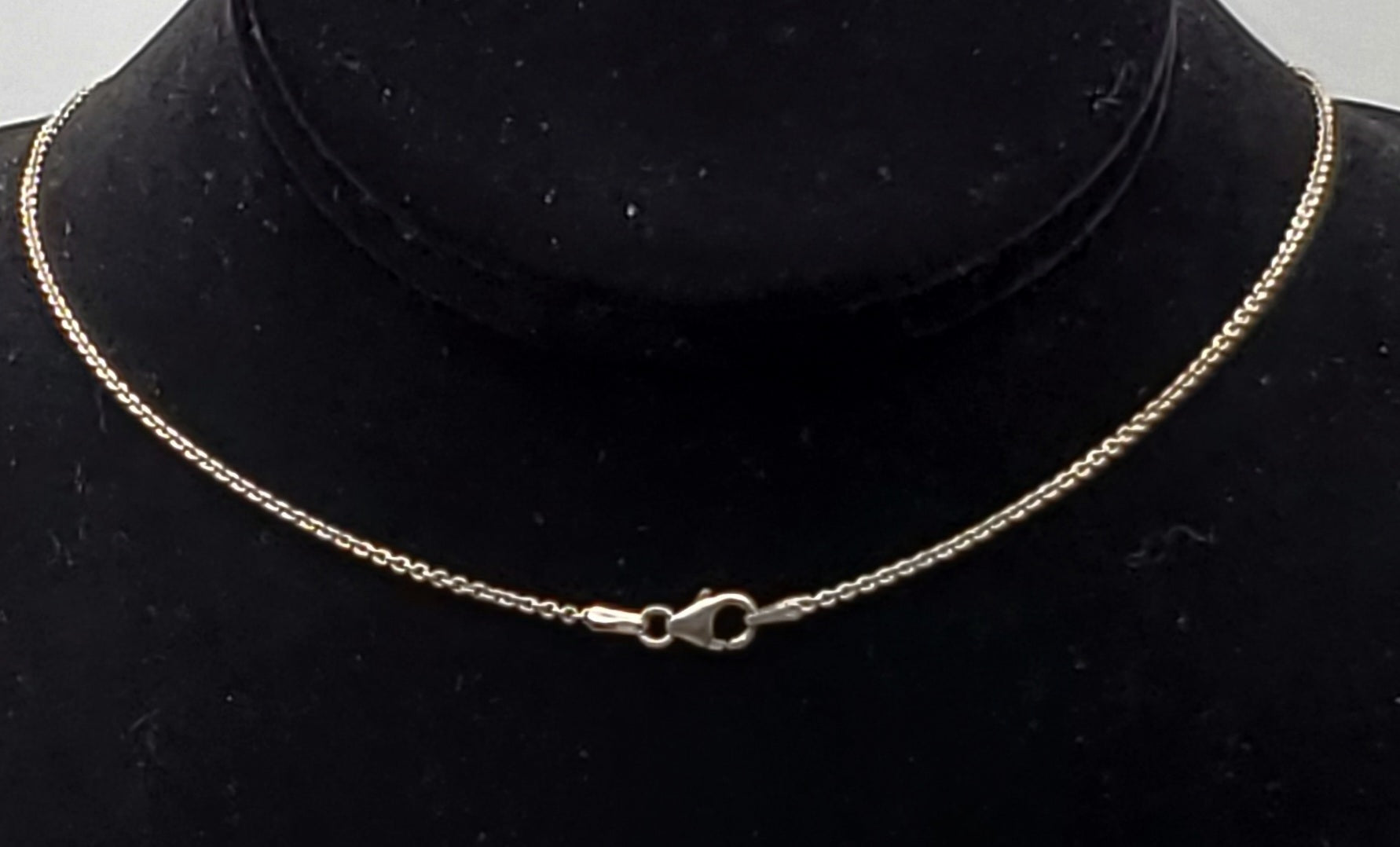 Drew M. Ruiz - Vintage Sterling Silver Iridescent Faceted Glass Modern Design Pendant on Sterling Silver Chain Necklace - 18"