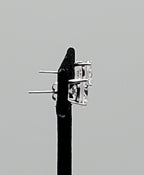 Vintage Cubic Zirconia Sterling Silver Stud Earrings - 9mm