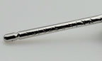 Vintage Cubic Zirconia Sterling Silver Stud Earrings - 5mm
