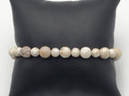 Howlite Bead Stretch Bracelet