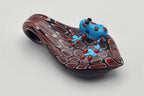 Handmade Glass Frog Pendant