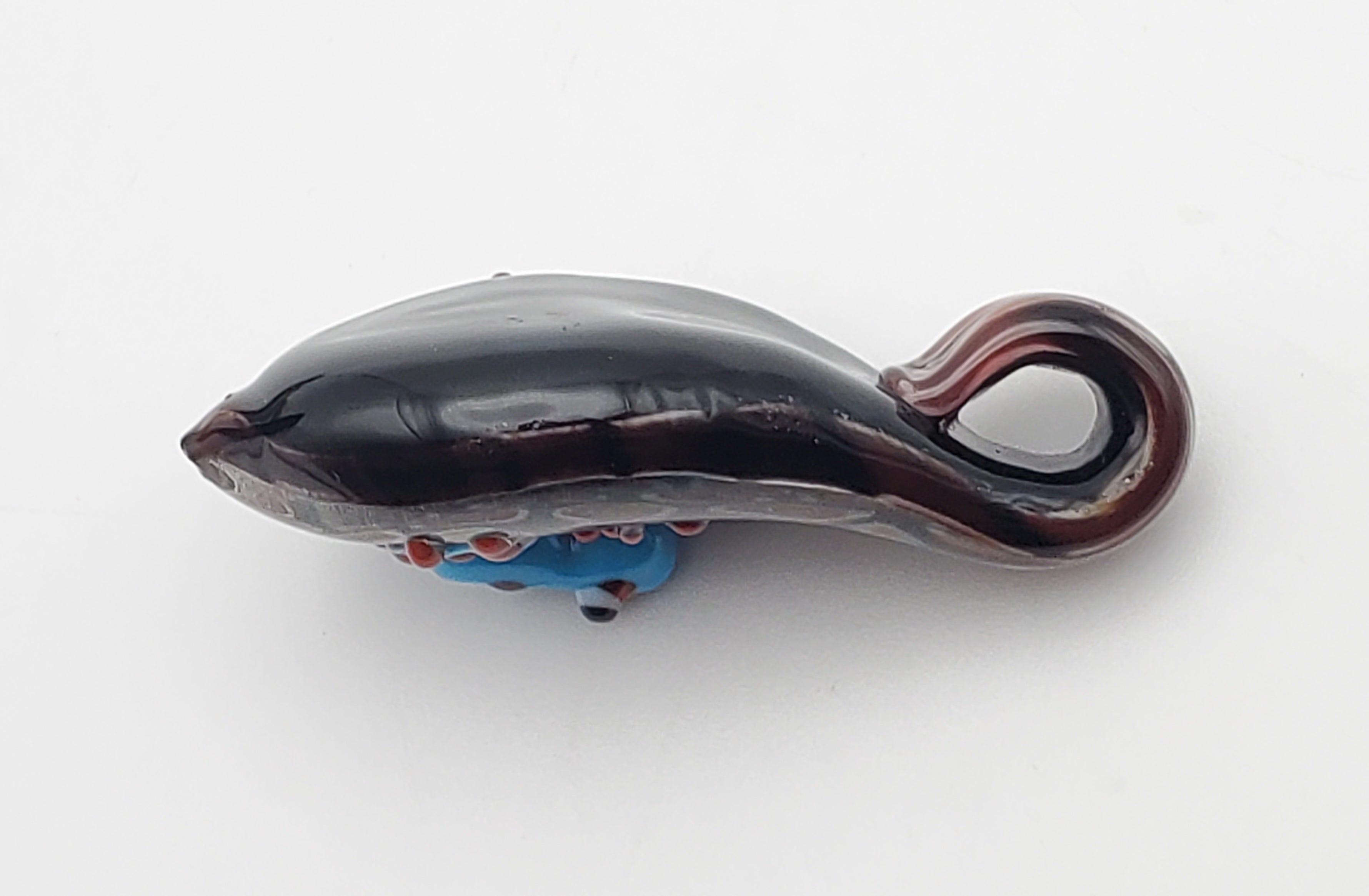 Handmade Glass Frog Pendant