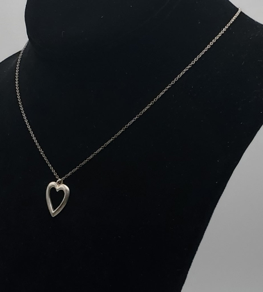 Sterling Silver Mended Broken Heart Necklace – Cherokee Ridge Jewelry  Designs