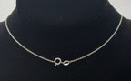 Vintage Sterling Silver "Hope" "Believe" "Dream" Pendant on Sterling Chain Necklace - 18"