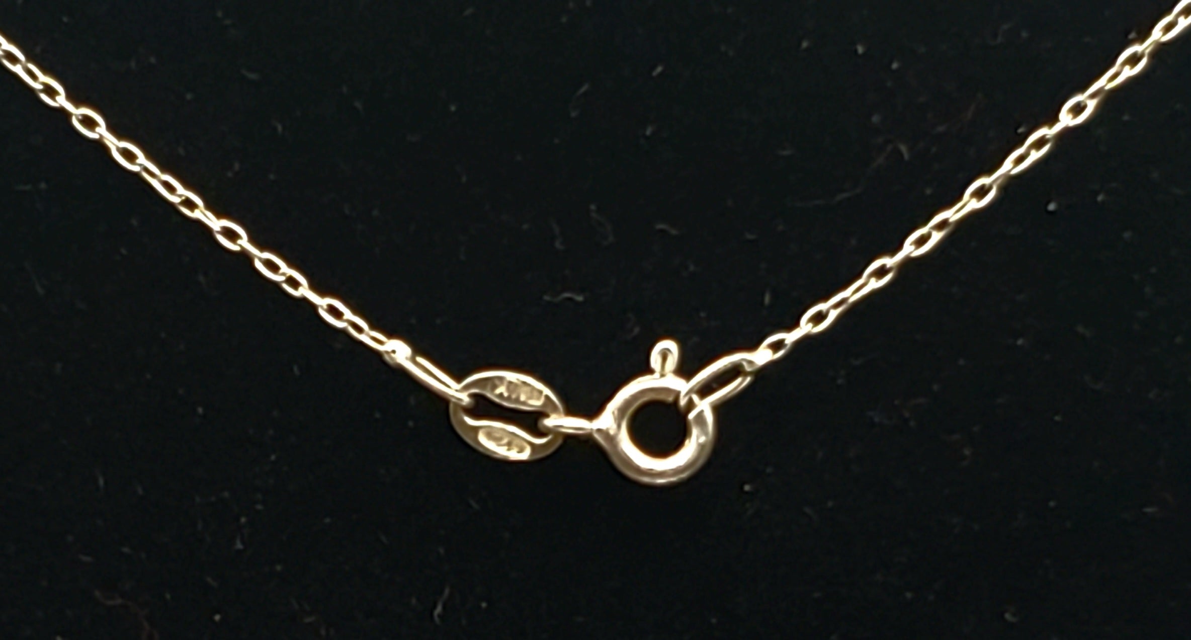 Vintage Sterling Silver "Faith" Pendant Necklace - 16.25"