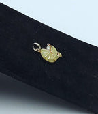 Vintage Sterling Silver Enamel Baby Carriage Charm