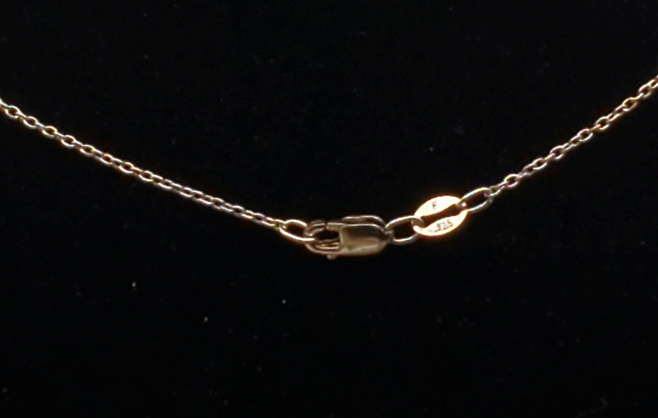 Sterling Silver Starfish Pendant Necklace - 18"