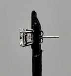 SINGLE Cubic Zirconia Sterling Silver Stud Earring