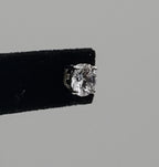 SINGLE Cubic Zirconia Sterling Silver Stud Earring