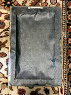 Vintage City College of New York Reverse Painted Glass