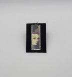 Vintage Silver Tone Collage Pendant