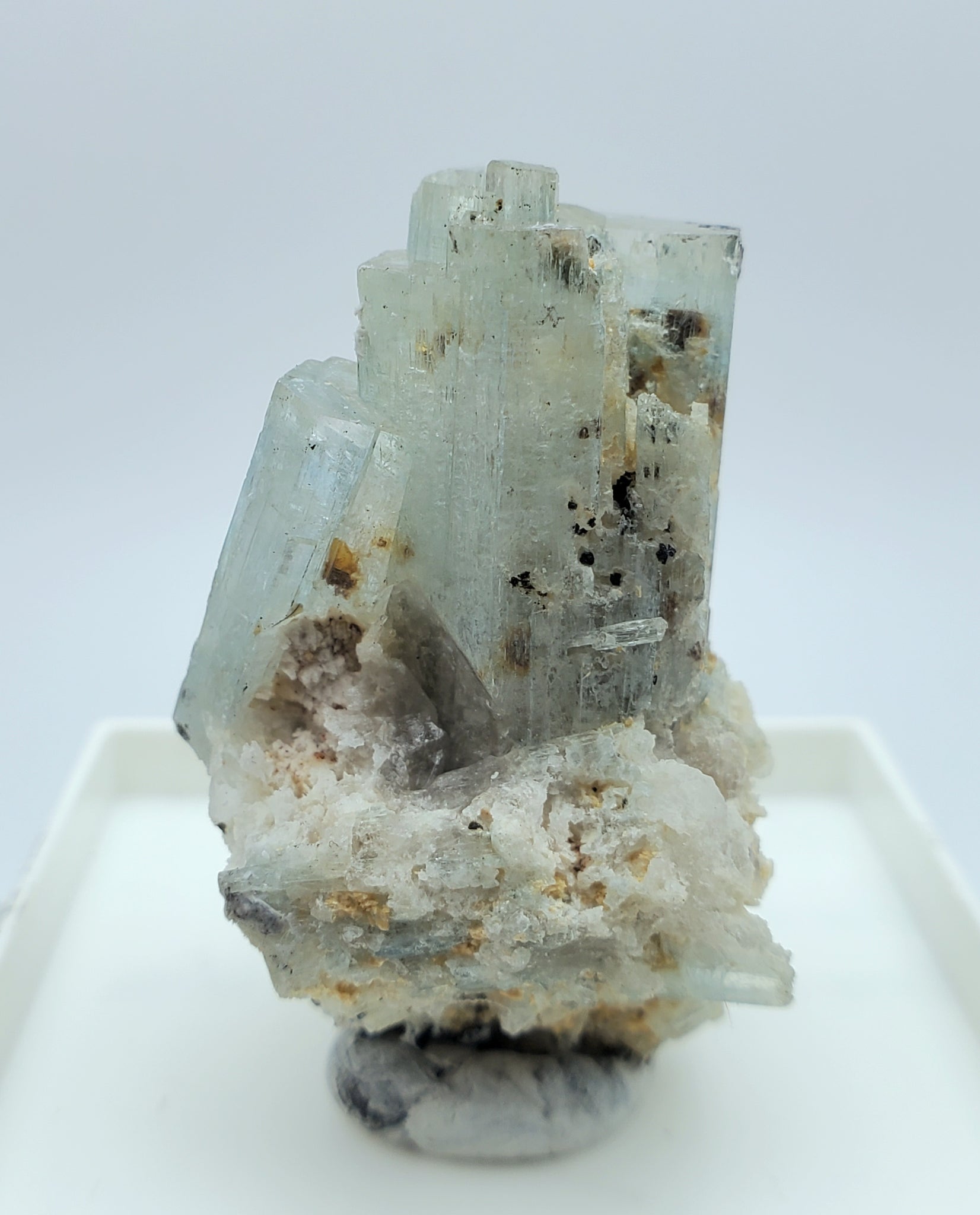 Aquamarine Crystal Cluster Mineral Specimen - Namibia