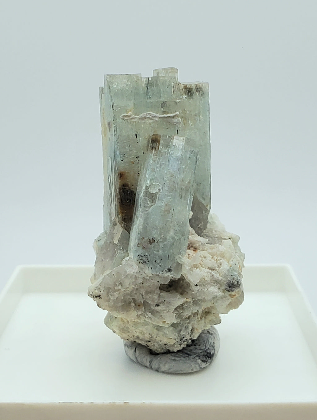 Aquamarine Crystal Cluster Mineral Specimen - Namibia