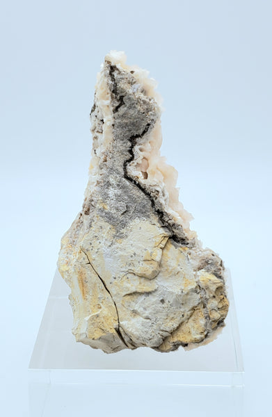 Dolomite Crystal Cluster Mineral Specimen with Druze Layer - Missouri, USA