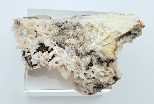 Dolomite Crystal Cluster Mineral Specimen with Druze Layer - Missouri, USA