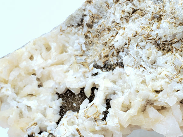 Dolomite Crystal Cluster Mineral Specimen with Druze Layer - Missouri, USA