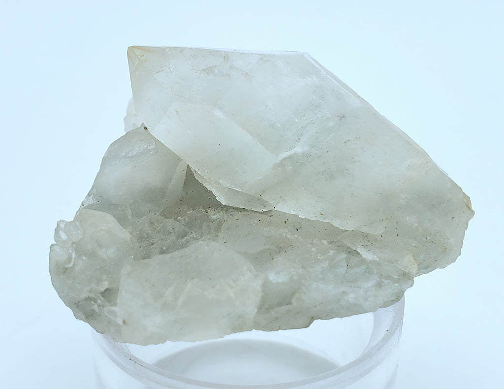Chlorite Quartz Crystal Cluster Mineral Specimen - Pakistan