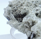 Galena and Needle Crystal Quartz Cluster Mineral Specimen - Bulgaria