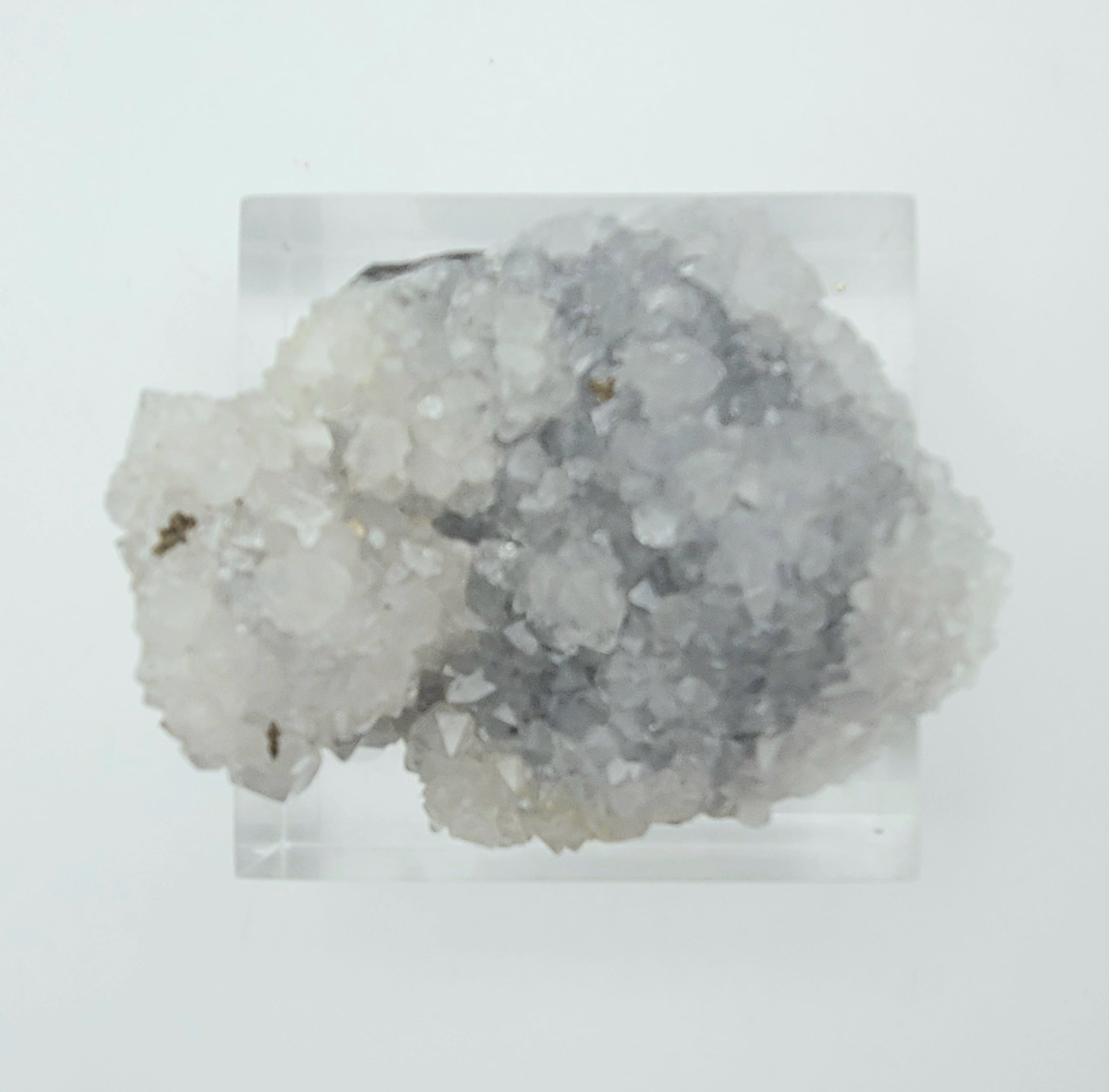 Quartz with Chalcopyrite Crystal Cluster Mineral Specimen - Missouri, USA