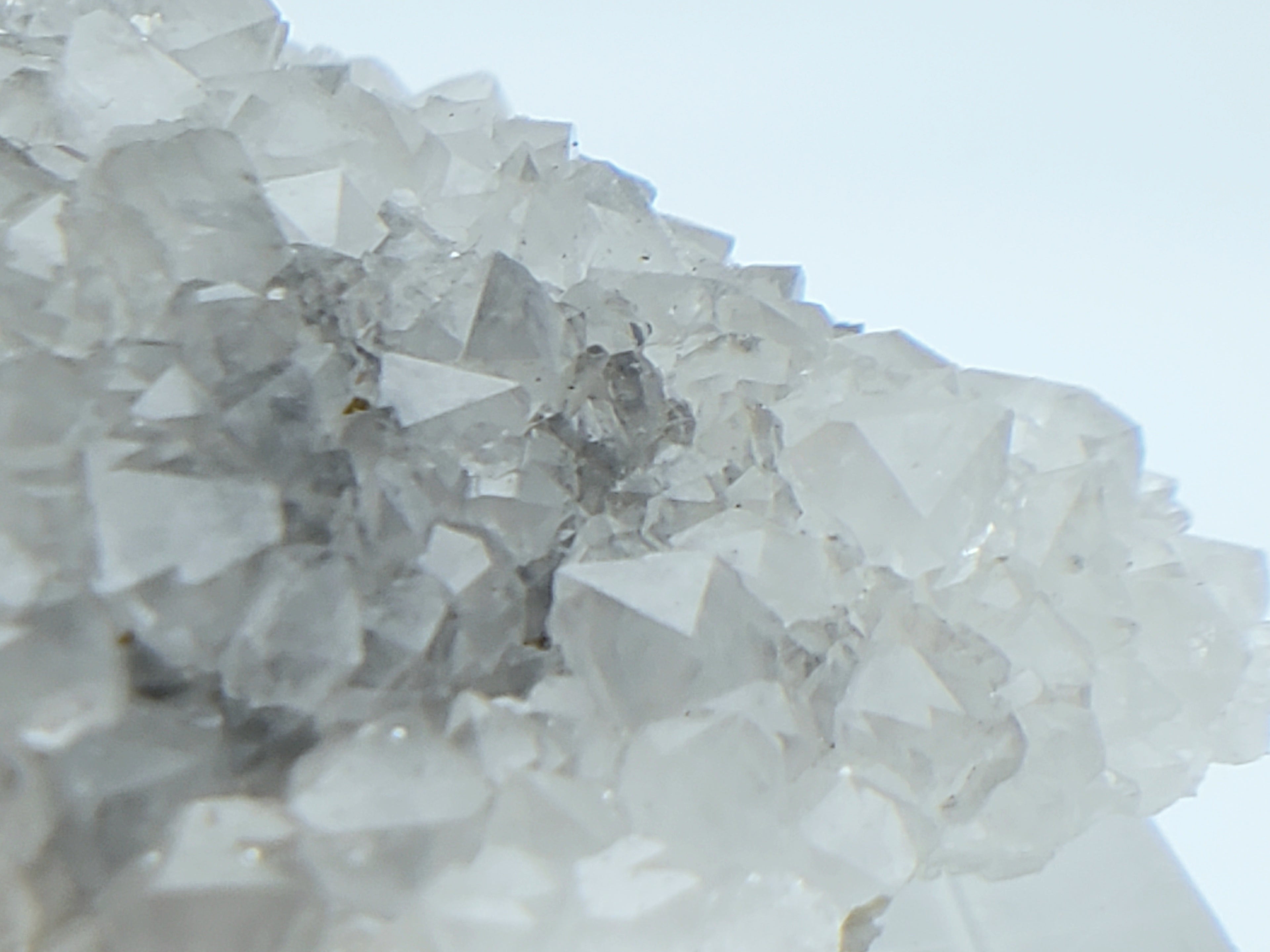 Quartz with Chalcopyrite Crystal Cluster Mineral Specimen - Missouri, USA