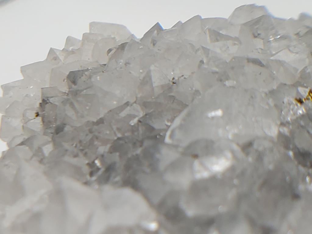 Quartz with Chalcopyrite Crystal Cluster Mineral Specimen - Missouri, USA