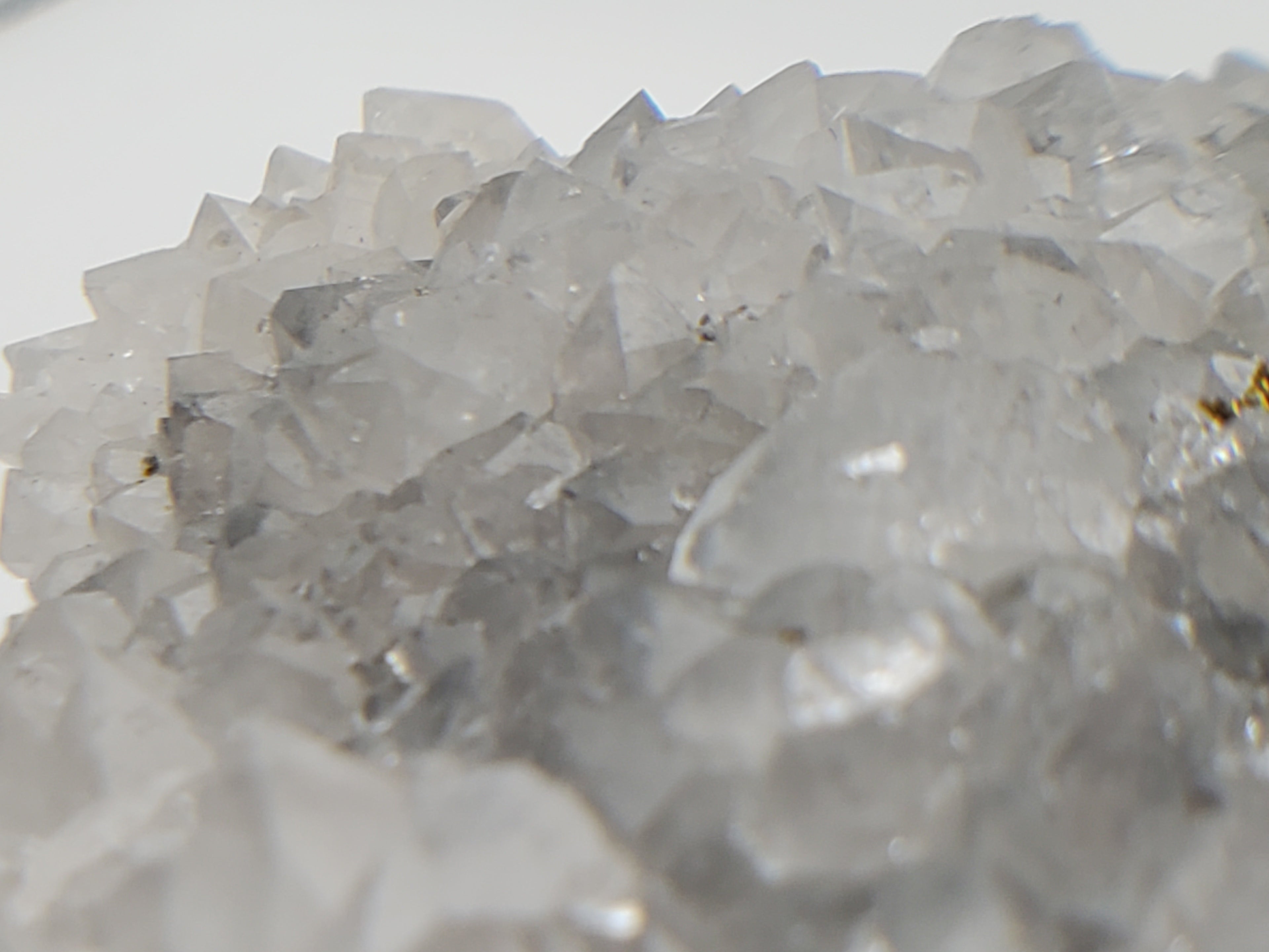 Quartz with Chalcopyrite Crystal Cluster Mineral Specimen - Missouri, USA