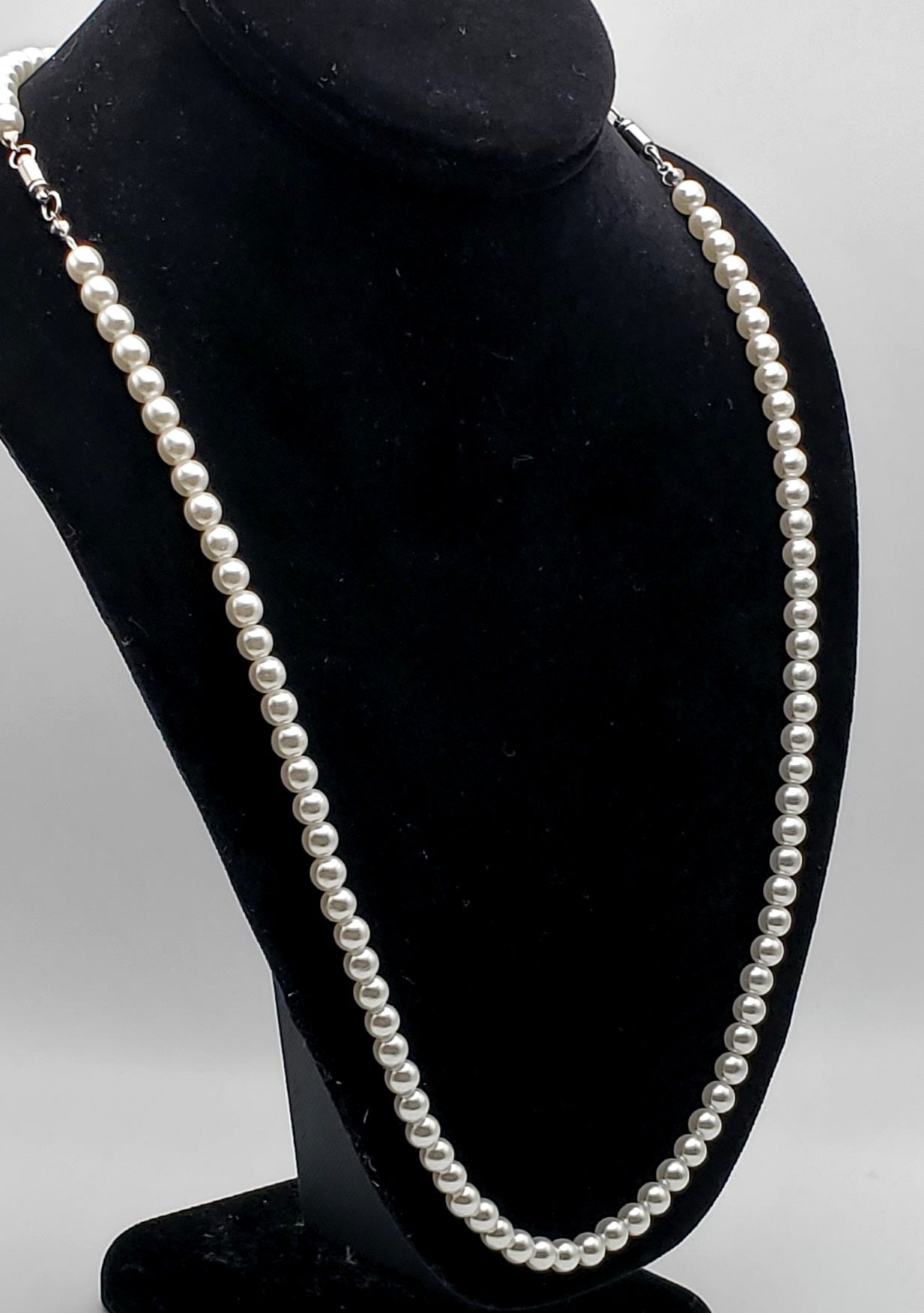 Three-in-One Convertible Faux Pearl Necklace/Bracelet