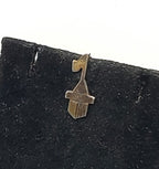 Vintage Sterling Silver Flag Lapel Pin