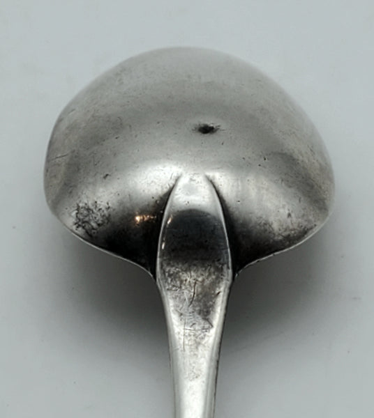 Antique John Vernon 18th Century American Silver Handmade Spoon