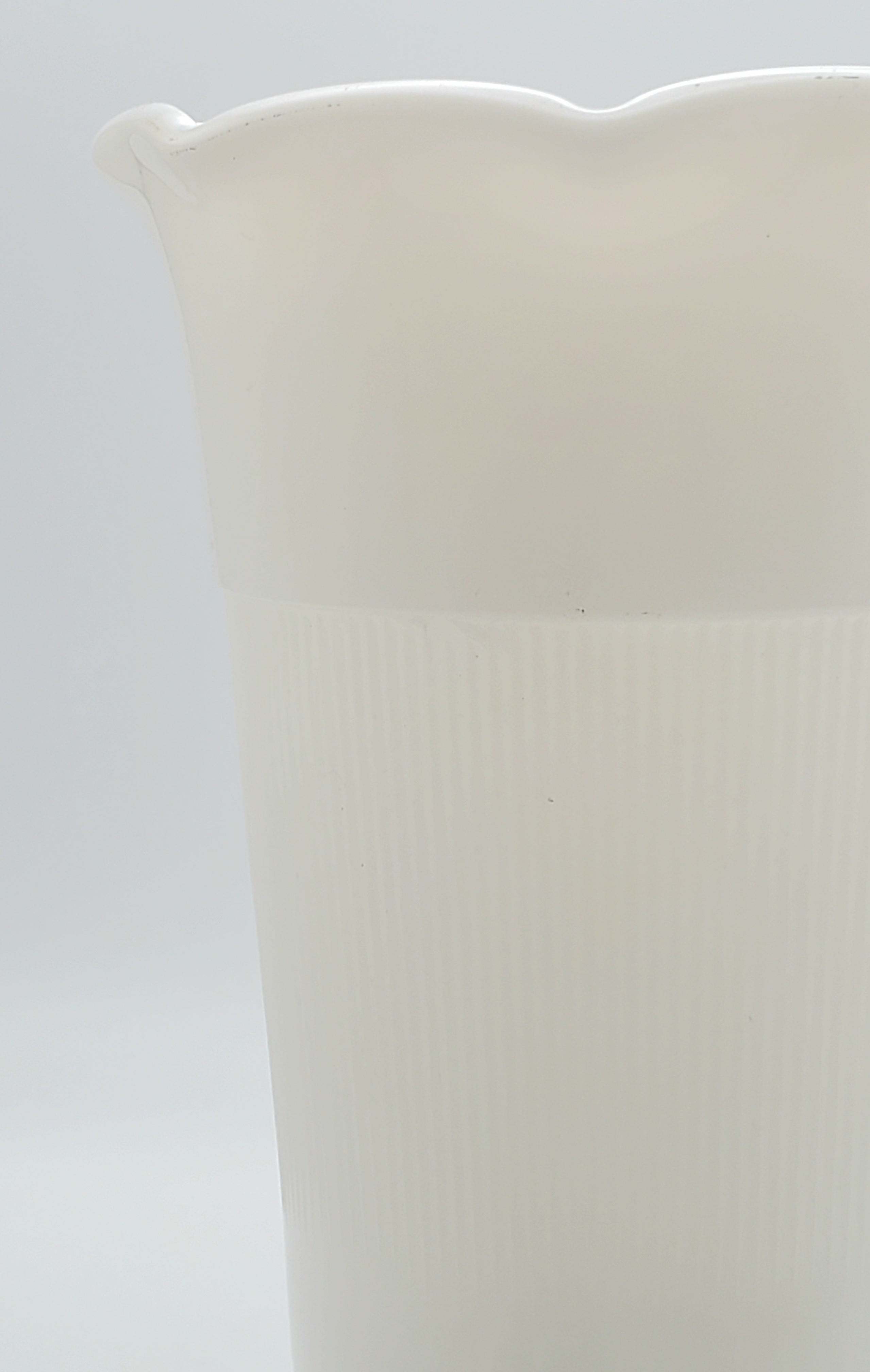 Continental Can Company - Vintage Milk Glass Vase
