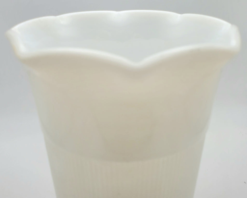 Continental Can Company - Vintage Milk Glass Vase