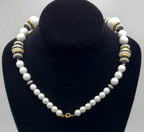 Vintage Beaded Necklace - 19"