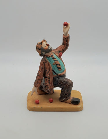 Dave Grossman Creation - The Original Emmett Kelly Circus Collection 1988 Collectible Ceramic Figurine