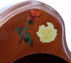 Handcrafted Vintage Kitschy Wood Heart Votive Holder