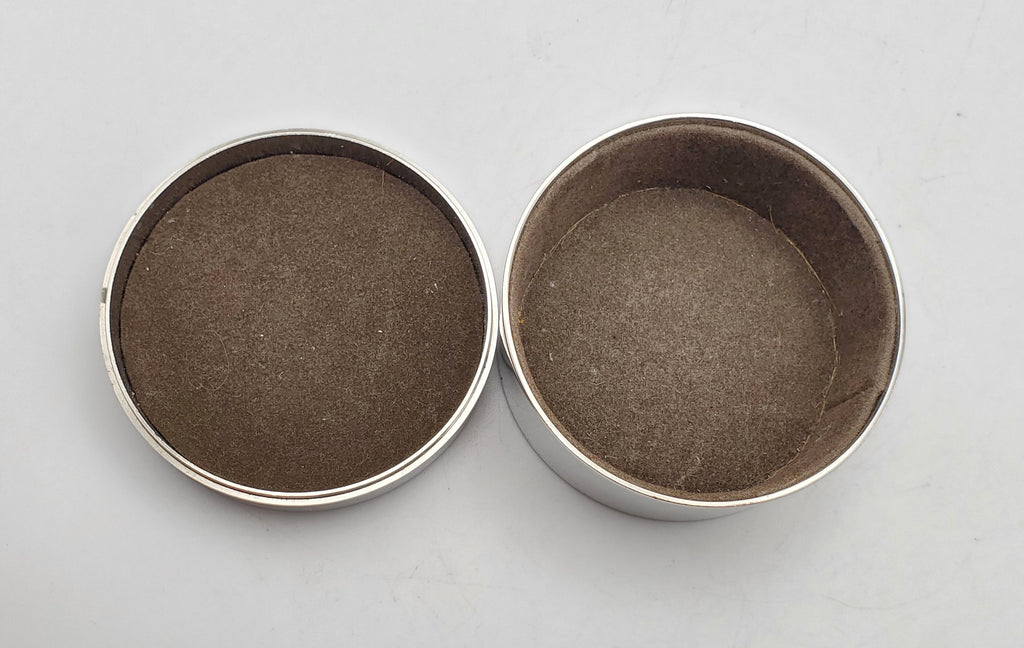 Papyrus - Silver Tone Metal Bewjeweled Keepsake Box