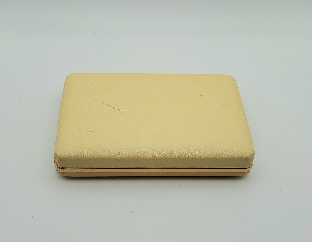 Dason Cultured Pearls - Vintage Hard Plastic Shell with Satin Interior Jewelry Box