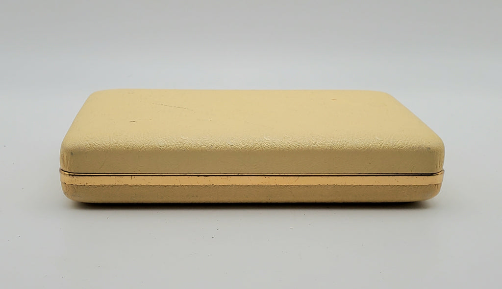 Dason Cultured Pearls - Vintage Hard Plastic Shell with Satin Interior Jewelry Box