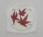 Vintage REAL Japanese Maple Leaves Acrylic Tray