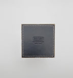 Coach - Vintage Acrylic and Leather Magnetic Photo Cube - INCOMPLETE