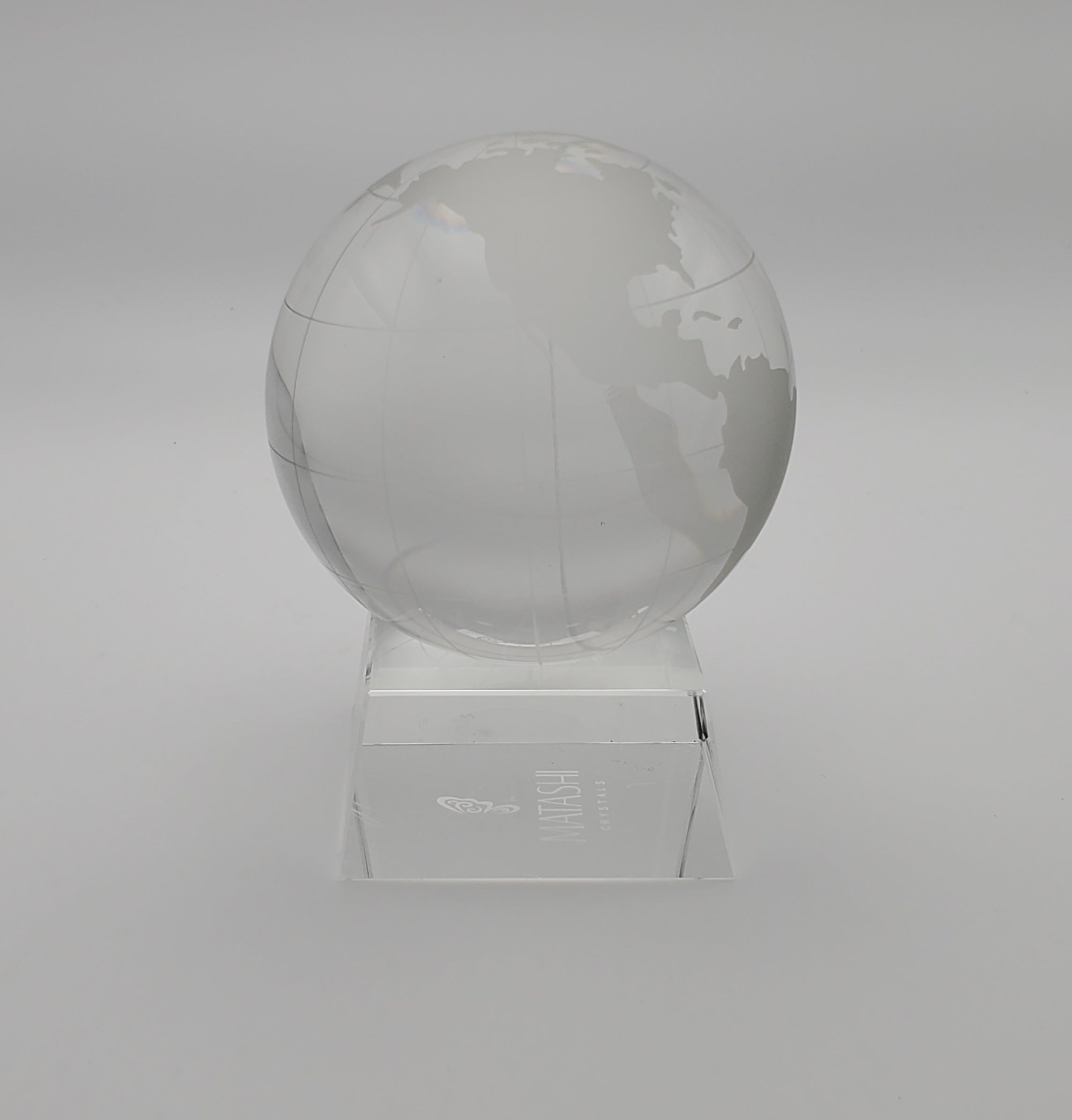 Matashi - Crystal Glass Globe on Stand