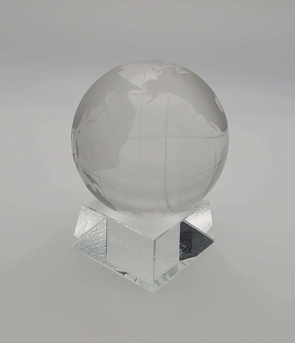 Matashi - Crystal Glass Globe on Stand